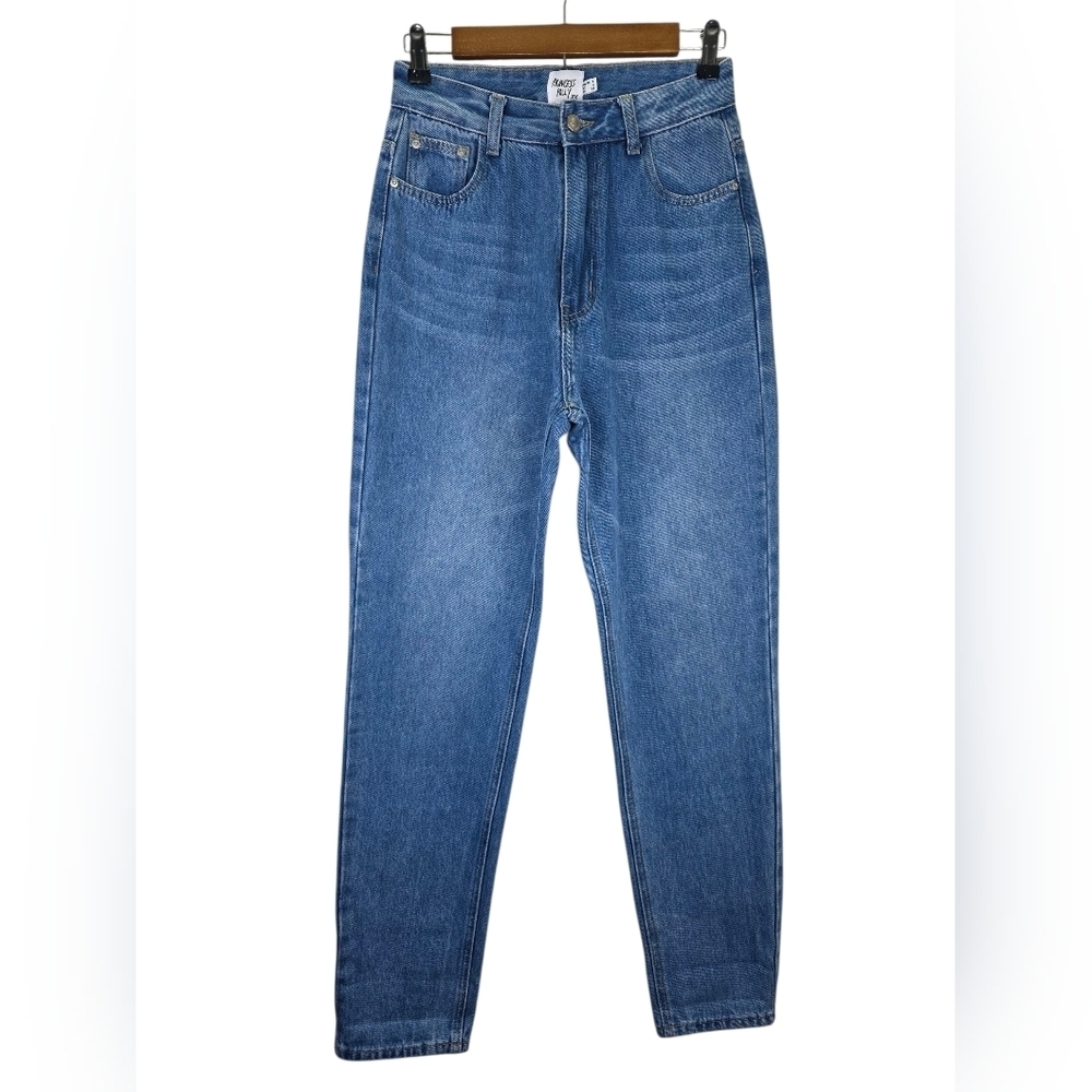 Princess Polly Seymour Mom Denim Womens Jeans High Rise Medium Wash Size 4